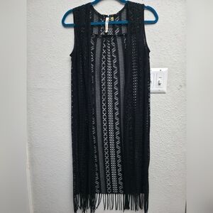 Collection B Black Crochet |  Size S